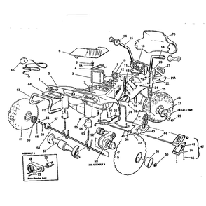 Part Location Diagram of 40.103280 Power Wheels Lock Nut